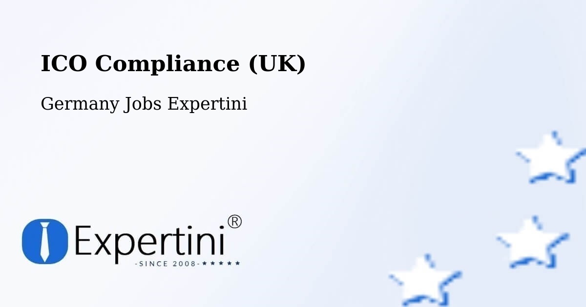 UK Data Protection & ICO Compliance – Uedem - Germany Jobs Expertini