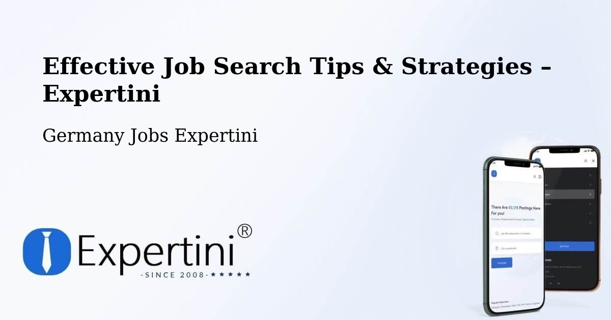 Job Search Tips & Strategies for Job Seekers – Uedem - Uedem, Germany Jobs Expertini