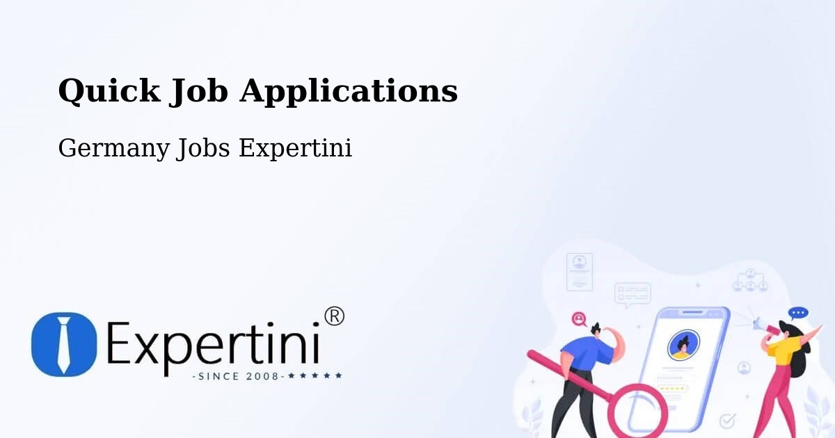 Quick Apply Feature – Uedem - Germany Jobs Expertini